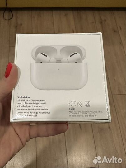 Беспроводные наушники airpods pro