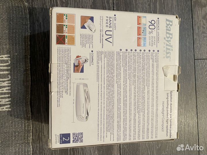 Фотоэпилятор babyliss
