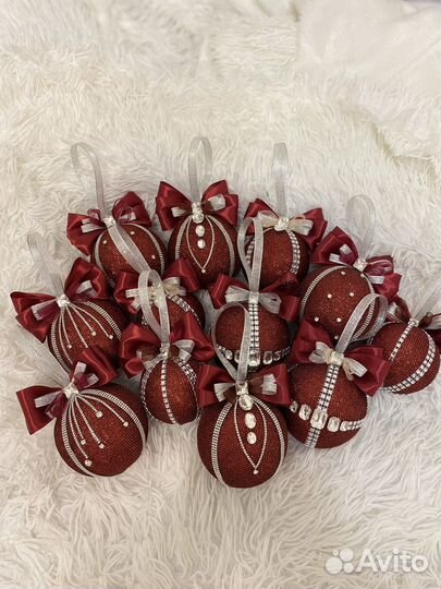 Новогодние игрушки ручной работы