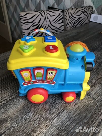 Паровоз и машинки