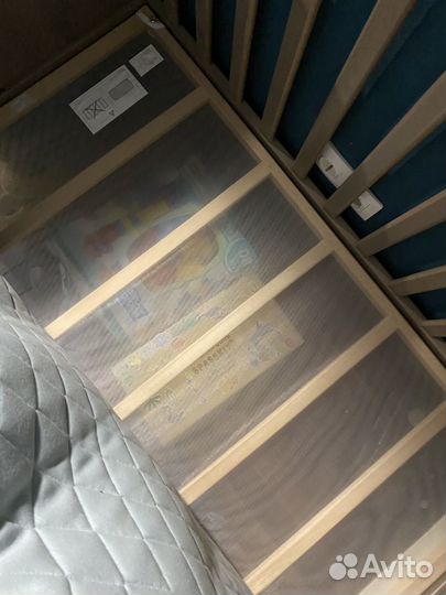 Детская кроватка IKEA сундвик