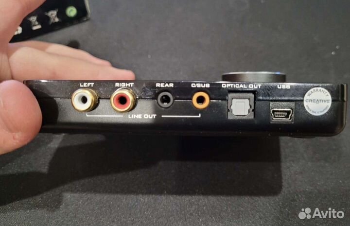 Внешняя звуковая карта Sound Blaster Creative