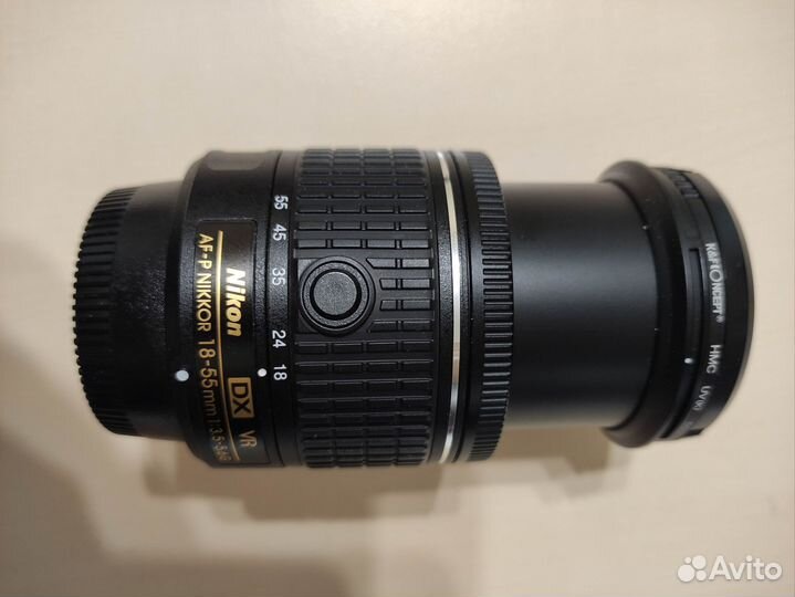 Объектив AF-P nikkor 18-55mm 1:3.5-5.6G VR