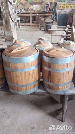 Бочки деревянные