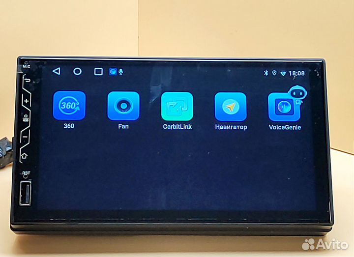Магнитола андроид 8 ядер 7 дюймов 12 вт - 24 вольт