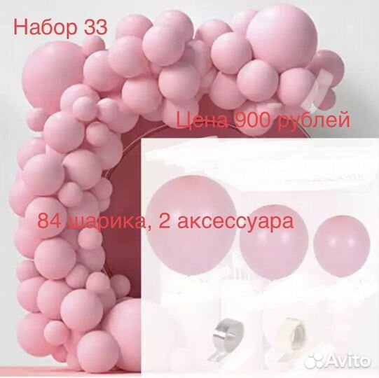 Набор шаров на гендер пати