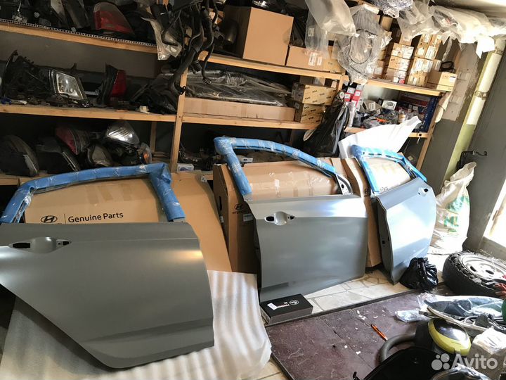 Дверь задняя правая хендай солярис в наличие