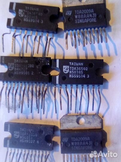 Микросхемы импортные усилители и др