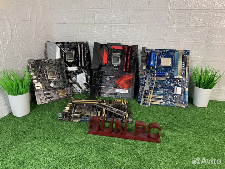 Материнские платы 1155/50/51V2 FM2+/FM1/AM3+