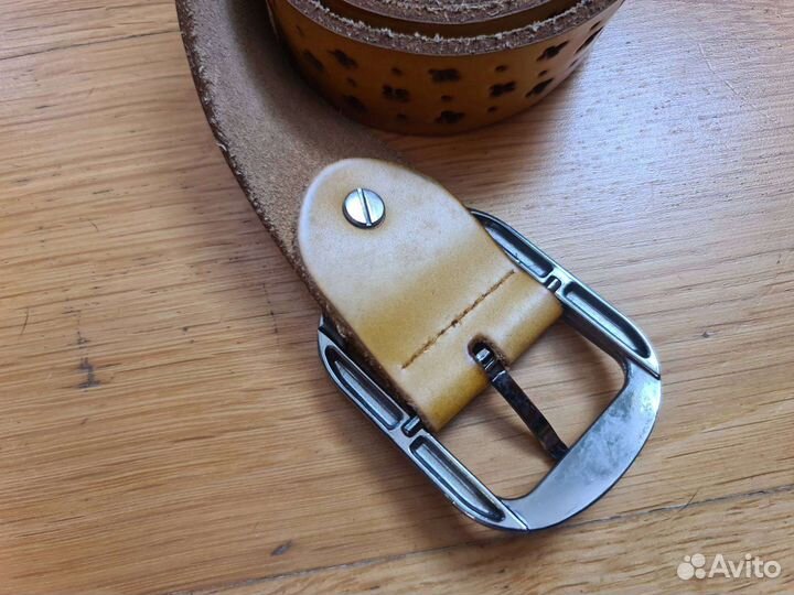 Ремень пояс кожа новый