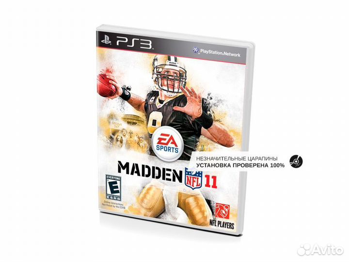Madden NFL 11, б/у, незнач.царап., английский PS3