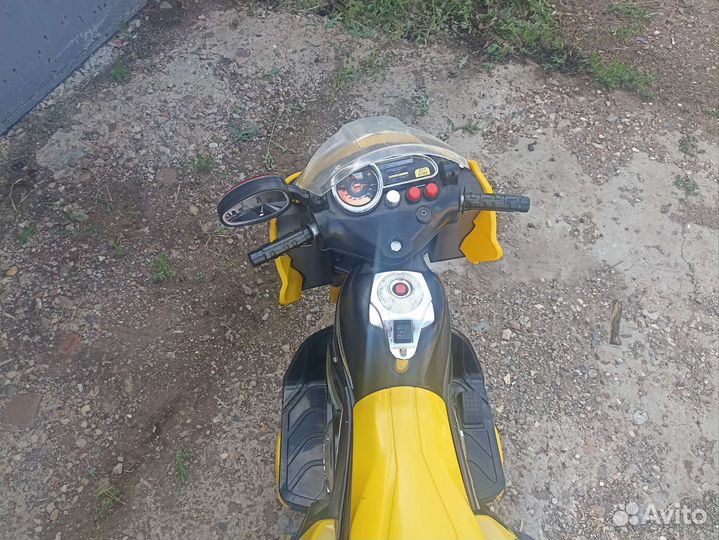 Детский мотоцикл на аккумуляторе бу