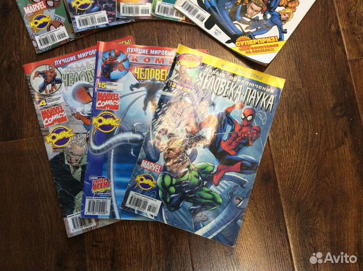 Комиксы Marvel и DC