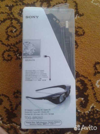 Очки 3D sony новые