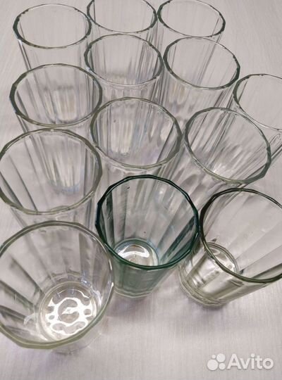 Граненые стаканы и стопки