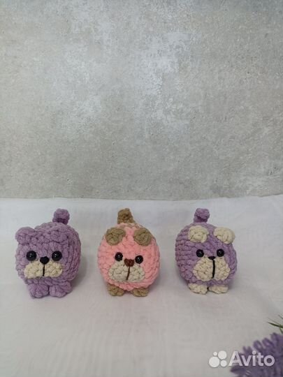 Вязаные игрушки ручной работы