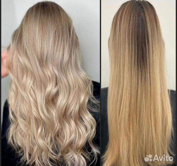 Сложное окрашивание волос