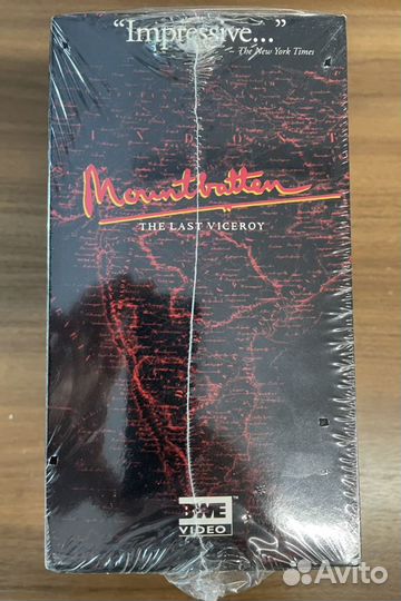 Телесериал Mountbatten: The Last Viceroy на VHS