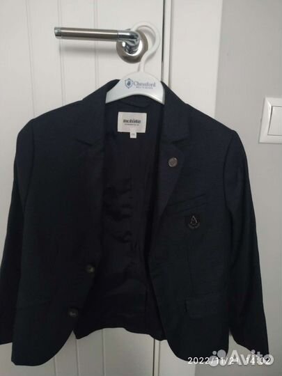 Пиджак для мальчика 122