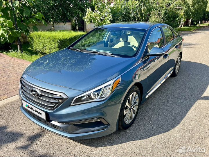 Hyundai Sonata 2.4 AT, 2017, 49 000 км