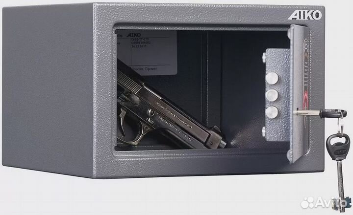 Сейф Aiko TT-170 пистолетный 170х260х230 мм