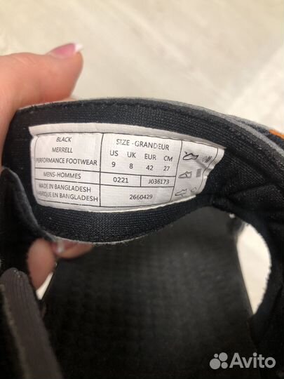 Сандалии ортопедические Merrell