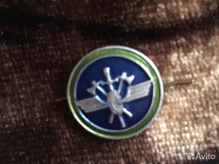 Петличный знак ведомсвенная охрана ржт