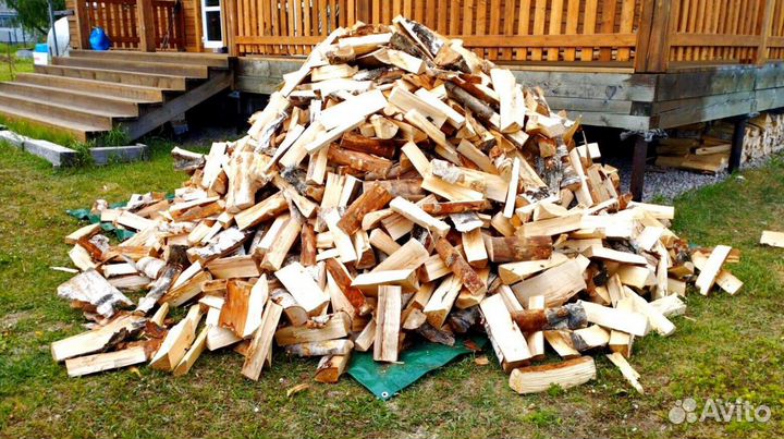 Дрова колотые Осина