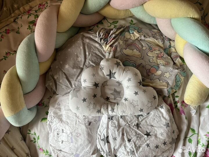 Комплект белья в детскую кроватку 120х60