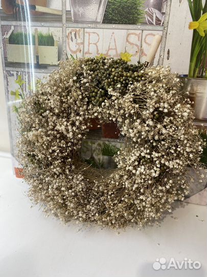 Композиция из сухоцветов