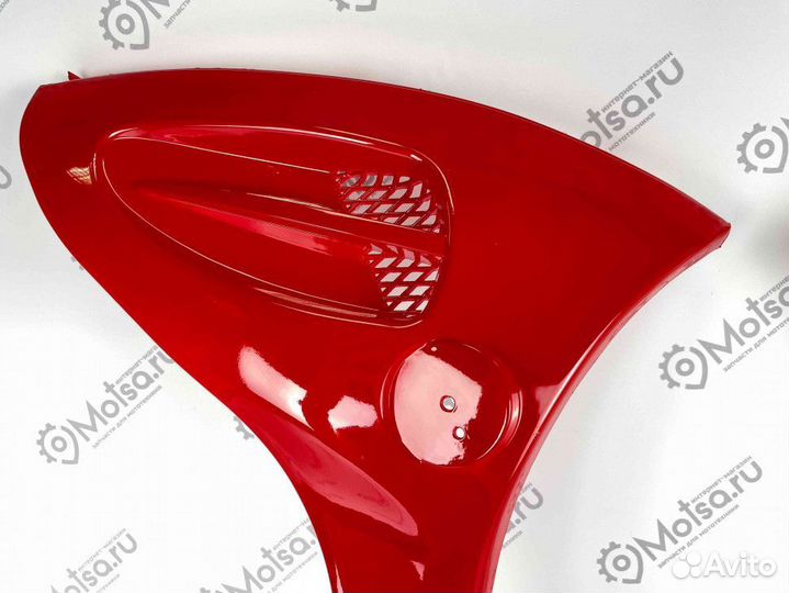 Облицовка передняя боковая Racer Sagita 2/3 красна