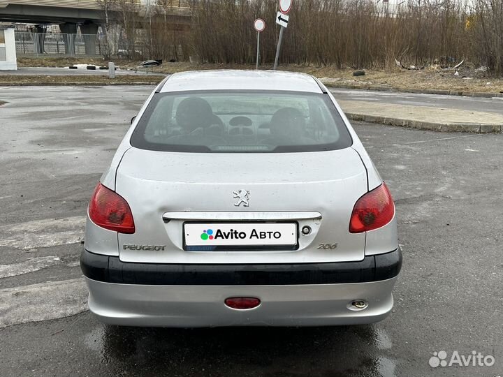 Peugeot 206 1.4 МТ, 2008, 179 900 км