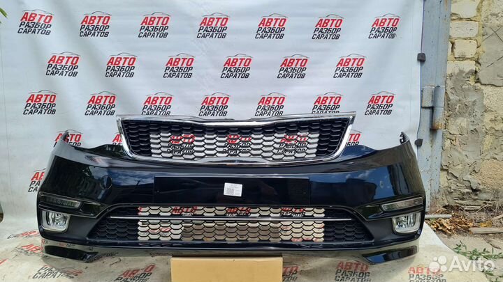 Передний бампер Kia Rio 3 рестайлинг в сборе