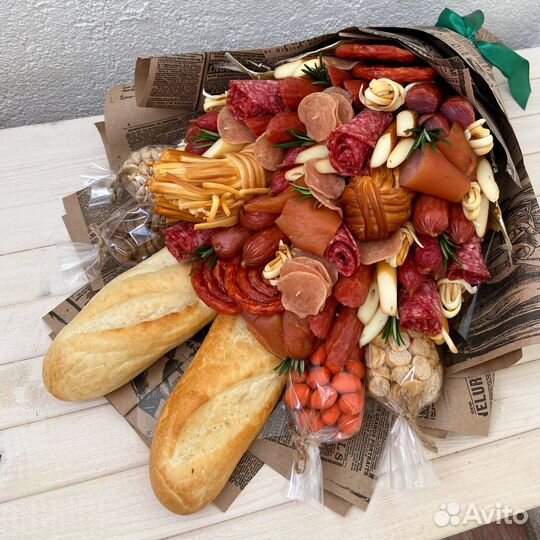 Мужские букеты съедобные