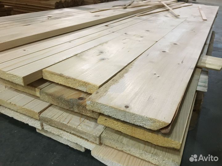 Доска сухая строганная