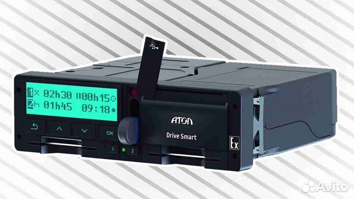 Тахограф Atol (Новый) с скзи (нкм)