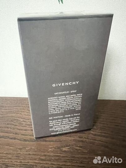 Givenchy gentlemen only 100