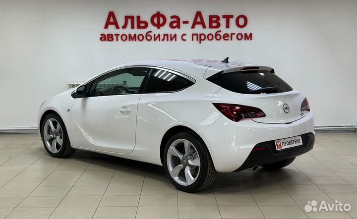 Opel Astra GTC 1.4 AT, 2012, 154 000 км