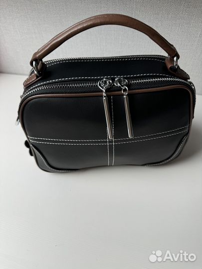 Сумка женская натуральная кожа кросс боди