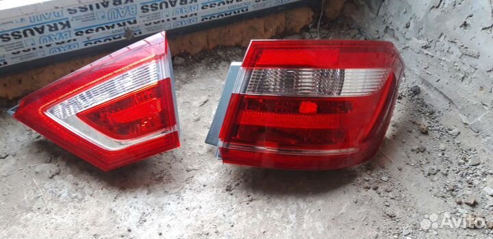 Задние фонари веста