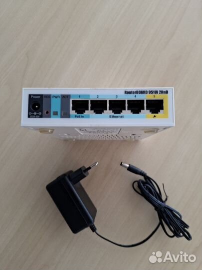 Маршрутизатор Mikrotik RB951Ui-2HnD