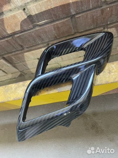 Насадка khann карбон lexus lx 450/570