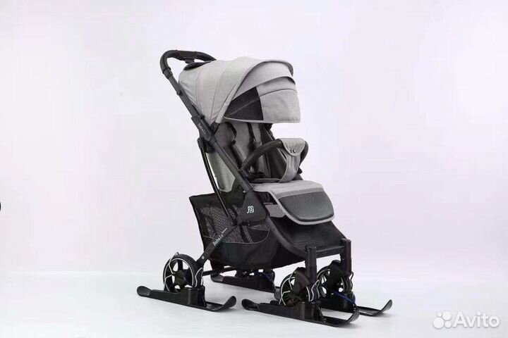 Универсальные лыжи на колёса детских колясок