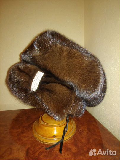 Шапка норковая женская