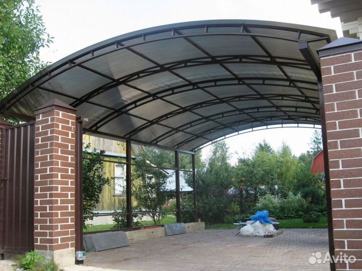 Изготовление навеса