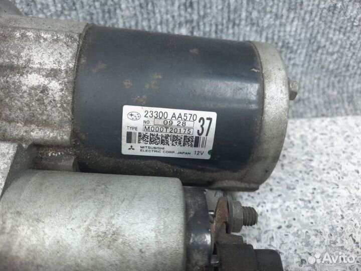 Стартер передний Subaru Impreza Wrx Sti GVF EJ257