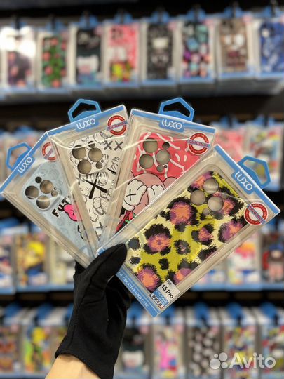 Чехол Luxo для iPhone 15 Pro - светится в темноте