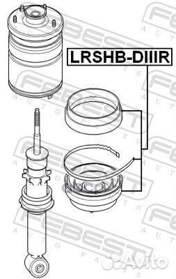 Пыльник заднего амортизатора lrshbdiiir Febest