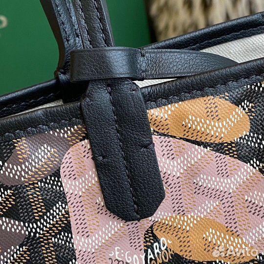 Cумка goyard tote розовая