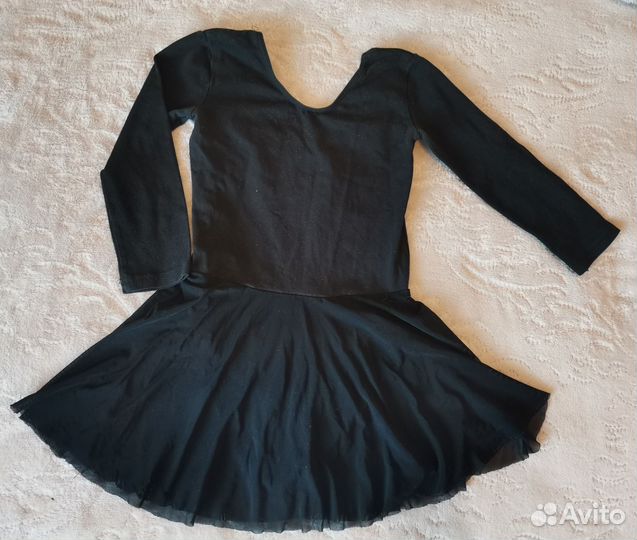 Гимнастический купальник для девочки р. 34